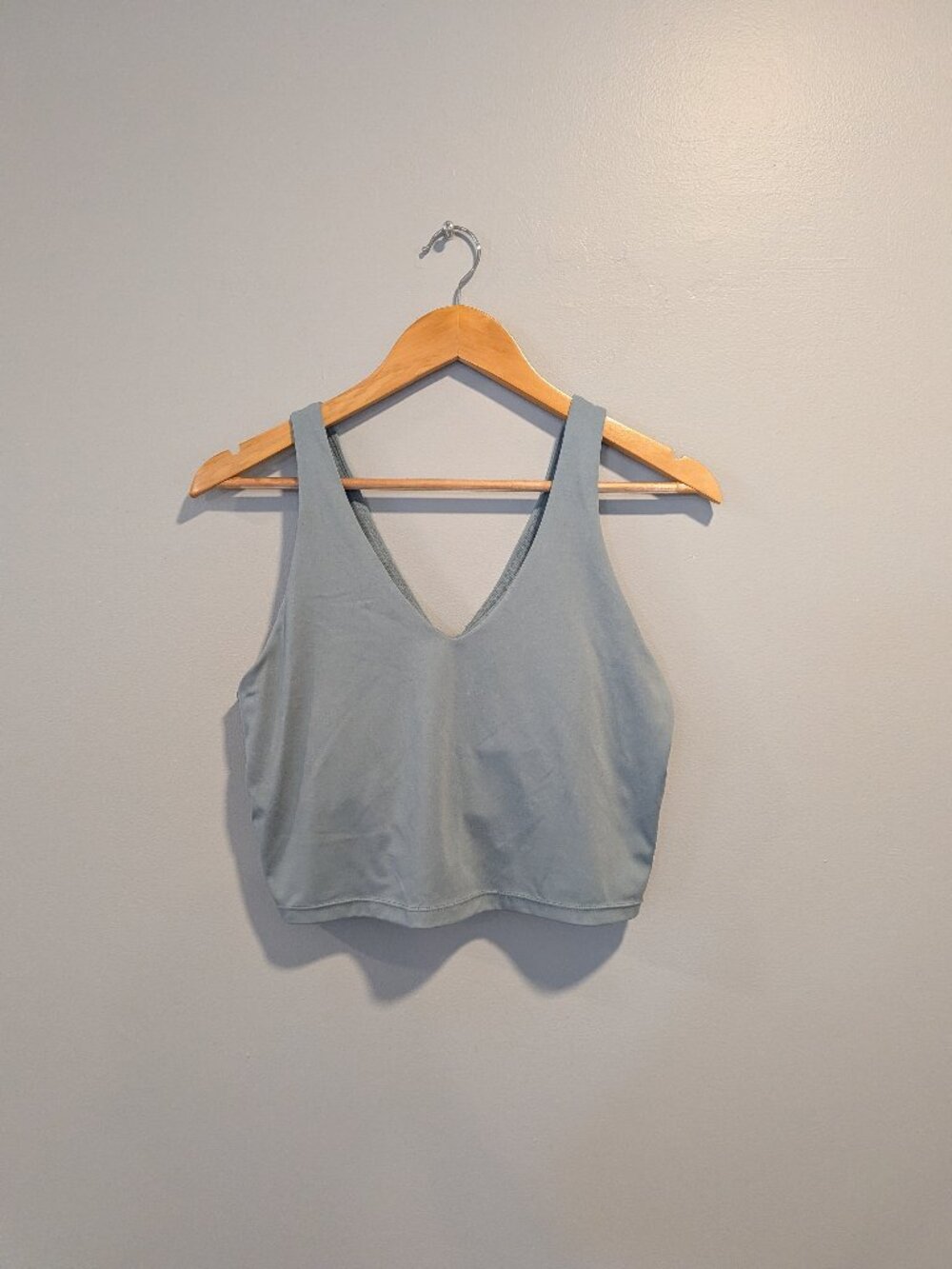 All in motion blue athletic tank